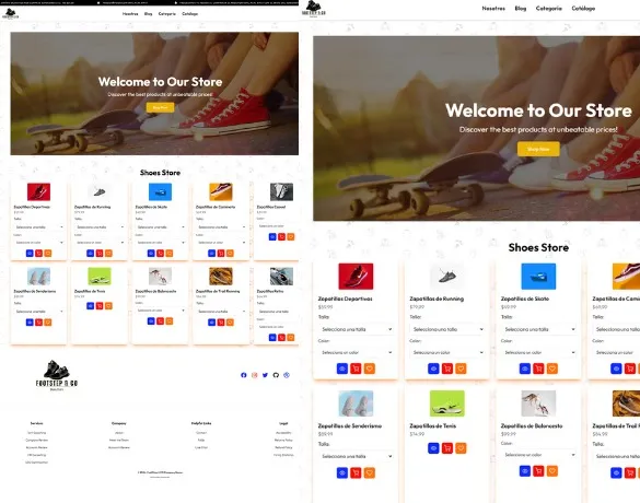 Foot Step Shop - Premium Multichannel Experience